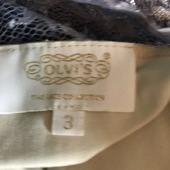 Olvis Dress Gown The Lace Collection Wedding - Picture 8 of 8